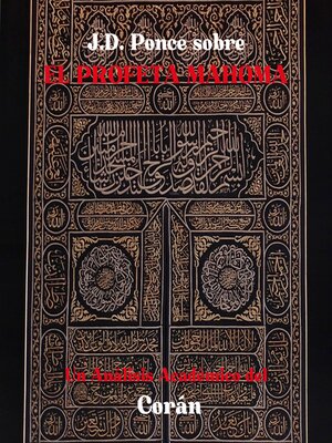 cover image of J.D. Ponce sobre el Profeta Mahoma